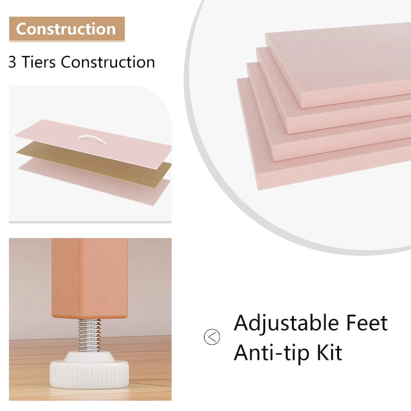 Large commode de rangement en tissu à 10 tiroirs – Meuble TV